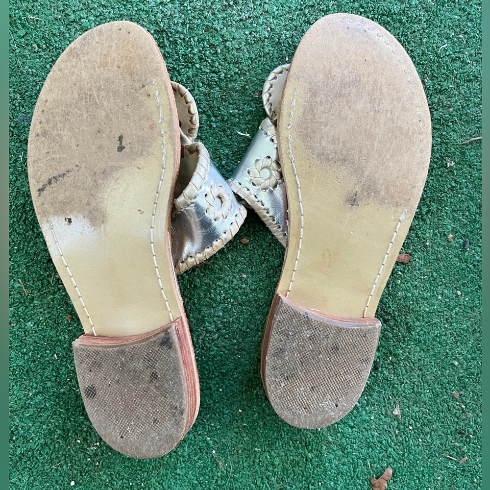 Jack Rogers Platinum Navajo Sandals - Picture 3 of 3